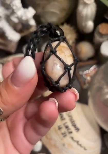 Woven Basket Waxed Hemp Interchangeable Adjustable Crystal Net Cord Necklace Cage Adjustable Net for Stones Healing Crystal Necklace Macrame - Etsy