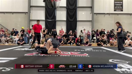 Brittany Gervais vs Kendra McLaughlin 2026 ADCC Calgary Open