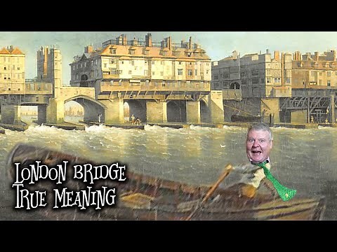 The Creepy London Bridge is Falling Down Meaning | Nursery Rhymes Scary Inception | True Rhymes
