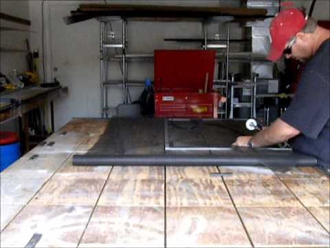 Window Screen Manufacturing Table