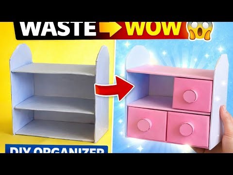 DIY Organizer from Waste 😱 Easy & Useful!