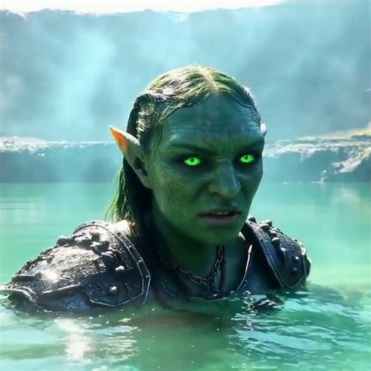 Ancient Female Orc Warrior #prehistoriclife #earlyhumans#humanhistory #survival #shorts #viral