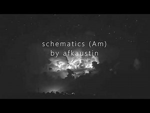 Polyphia style backing track / trap guitar type beat in A minor (Schematics)