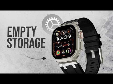How to Empty Storage on Apple Watch (tutorial)