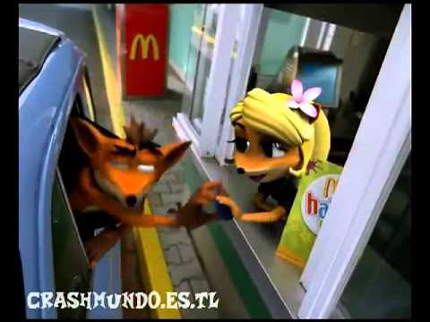 Crash Bandicoot - Publicidad McDonalds