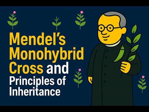 Mendel's Monohybrid Cross and Mendelian Principles of Inheritance