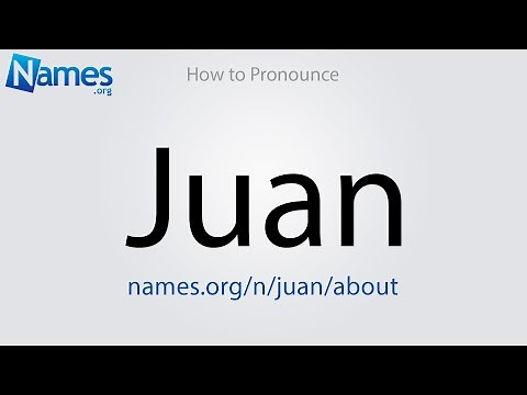 How to Pronounce Juan