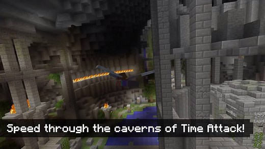 476K views · 3.7K reactions | Race through Time Attack using thermal boosts, wind tunnels, and sneaky shortcuts - only on the new Glide Mini Game! | Minecraft | Facebook