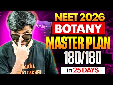 How to Score 180/180 in Botany | NEET 2026 Master Plan by Subash Sir | Don't Miss!!