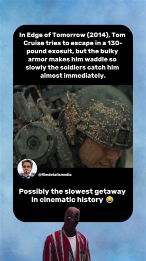 Tom Cruise Couldn't Escape in 130-Pound Armor 😳 | Edge of Tomorrow (2014)