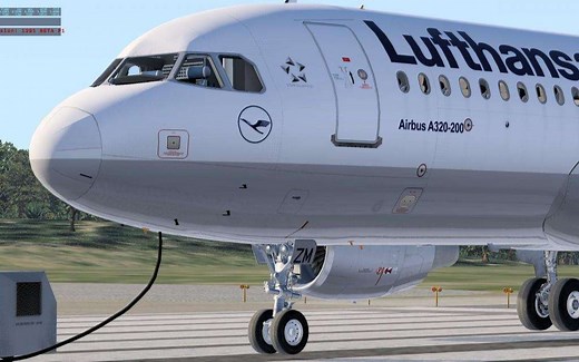 FSX 模拟飞行10 AS空客A320新手航线飞行视频教程