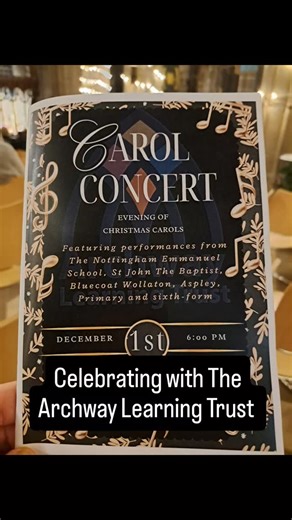 A joy to have faith schools from The Archway Learning Trust here as they came together for the first time as a family of schools to perform, reflect and celebrate at the start of Advent. A wonderful, uplifting evening! The Archway schools have their origin in the students who met more than 300 years ago in St Mary's church porch, so good to have them come home! Thanks to all who contributed, and especially Victoria (Trust Chaplain) and James (CEO) for their enthusiasm for the event. @diocesesout