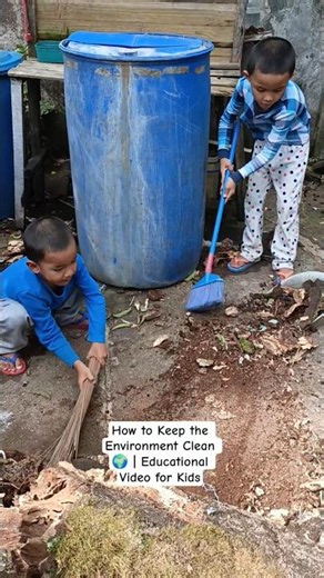 How to Keep the Environment Clean 🌍 | Educational Video for Kids