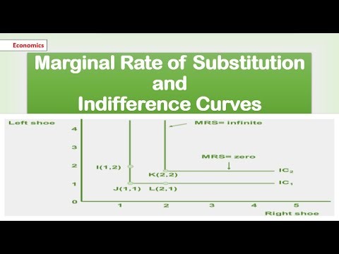 Marginal Rate of Substitution and Indifference Curves | A Level Economics