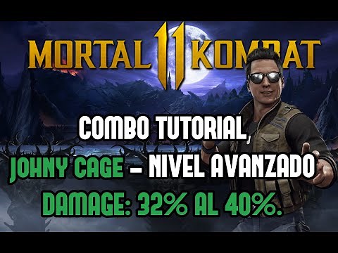 Mortal Kombat 11: JOHNNY CAGE COMBOS | Tutorial paso a paso