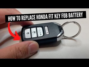 How To Replace a Honda Fit Key Fob Battery