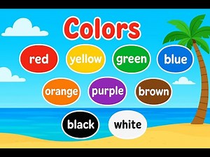 Guess the Colors! Bright and Fun Color Names for Kids to Learn and Play"