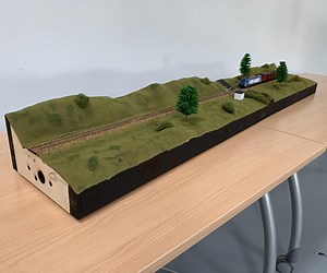 Fab Train Model (Frame and Composites With CNC)