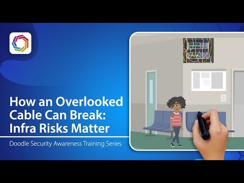 Doodle Security Awareness Training Series | How an Overlooked Cable Can Break: Infra Risks Matter