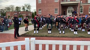 The Pipes and Drums during the NFFF Memorial Weekend are made of firefighters from across the Nation. Each year, one of the highlights is hearing them play before the Candlelight Service. #FireHero2019 | National Fallen Firefighters Foundation