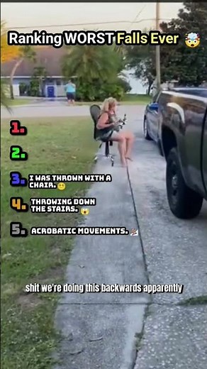 Ranking WORST Falls EVER! 🤣 Who should be ?!