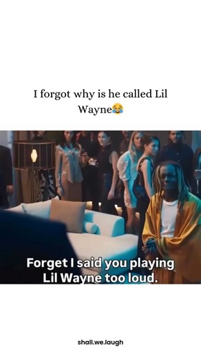 Shall we laugh? on Instagram: "This video showcases a hilarious and high-energy commercial clip featuring hip-hop icon Lil Wayne and NBA superstar LeBron James, captioned "I forgot why is he called Lil Wayne 😂" to poke fun at the height difference between the two legends. Garnering 512K likes and 7.8M views, the post thrives on the comedic irony of Lil Wayne complaining that the party is playing his own music "too loud," only for LeBron to step in and remind him who he is. The audio features a