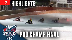 Highlights | 2024 World Championship Snowmobile Derby Pro Champ Final