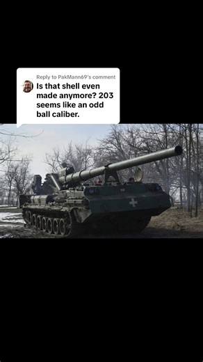 Replying to @PakMann69 Iran likely still makes 203mm shells, as evidenced by reports of supplying them to Russia and its indigenous production of artillery, which includes systems that use this caliber. Iran has the necessary artillery, such as the M110 self-propelled gun and M115 towed howitzer, to utilize 203mm shells, and has established a domestic arms industry. Russia makes 203mm shells, though its ability to produce them domestically may be insufficient, as it has reportedly imported shell