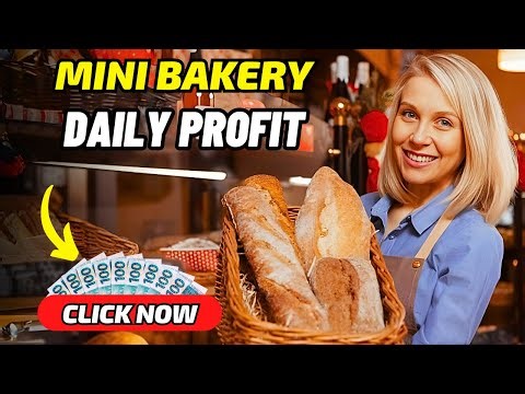 How to Start a NEIGHBORHOOD MINI BAKERY on a Budget /Profit Every Day! 🍞