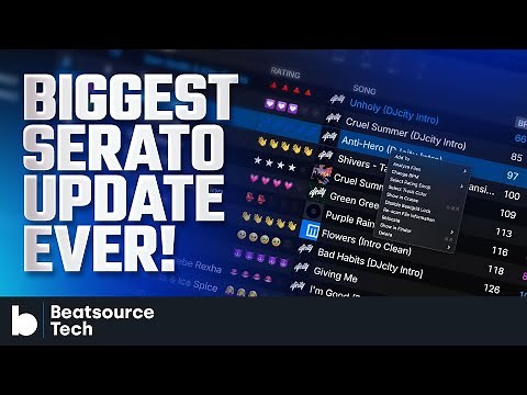 The Biggest Serato Update EVER! | Serato DJ Pro 4.0.0 Public Beta | Beatsource Tech