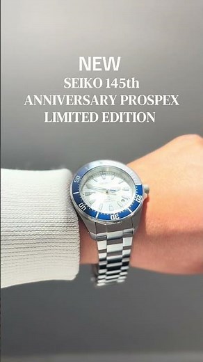 Seiko 145th Anniversary Prospex Divers Watch!!