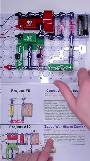 Snap Circuits Electronics Science Toy 🚨 #stem #science #toys #electronics #alarm #physics