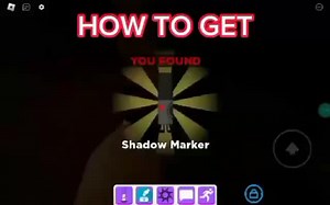 ‏How to get the shadow marker in find the markers