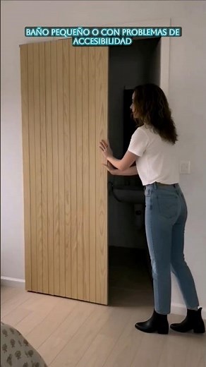 Las Puertas Correderas son Ideales en Baños con Poco Espacio