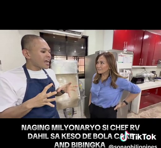 Naging Milyonaryo Si Chef RV sa Keso de Bola Cake