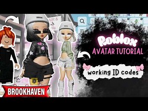 ROBLOX BROOKHAVEN BADDIE OUTFIT CODES 💗 | Cute Avatar Tutorial + Working ID Codes