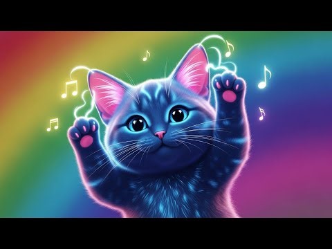 Neon Cat Glow Adventure Kids Songs Compilation and many more fun songs!