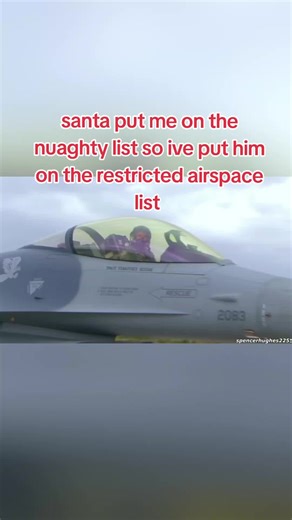 Santa's Flight in Restricted Airspace: A Christmas Tale