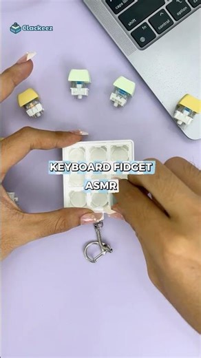 Keyboard Fidget ASMR — Satisfying Clicky Sounds!
