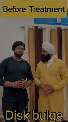 76K views · 15K reactions | Disk bulge treatment Wach full video...