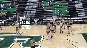 #GameTime The Green River High School - Wyoming Lady Wolves warming up to face Cody High School at home 🏐 | Wyo4News