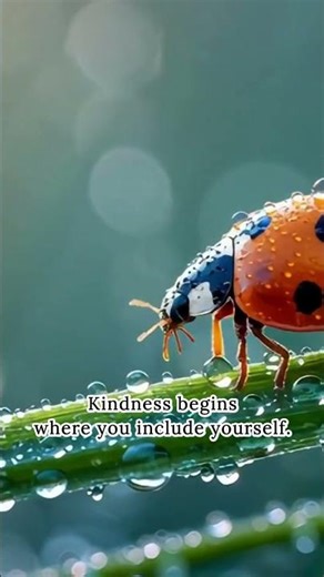 Kindness includes yourself