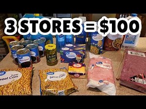 Under $100 for 1 Week! Frugal Grocery Haul for a Family of 6