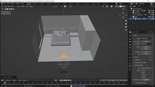 案例解析：如何在 Blender 中制作室内模型