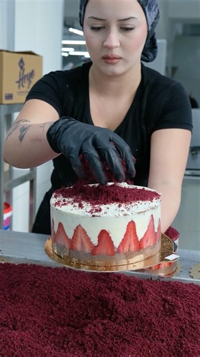 Insane Cake Factory #turkishfood #streetfood #delicious #food