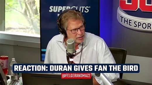 REACTION: Jarren Duran flips off fan