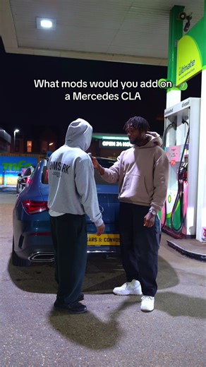 Mercedes CLA, what mods would you add#mercedesbenz #cla #carmods #interview #fyp