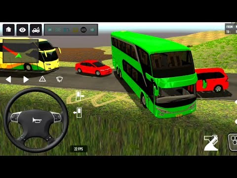 euro coach bus simulator 🚌🙆 || new coach Bus simulator part -24 Android Gameplay