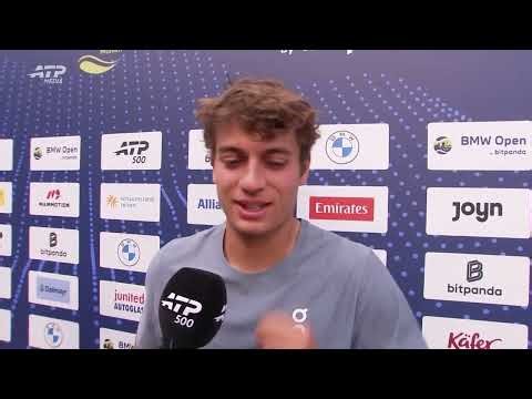 Emotional moment: Flavio Cobolli shed tears after beating Alexander Zverev at Munich Open