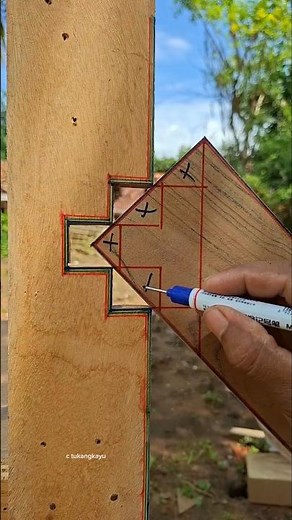 very neat wood #woodworking #shortsvideo